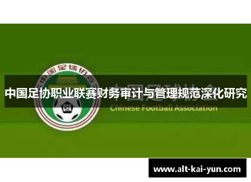 中国足协职业联赛财务审计与管理规范深化研究 中国足协职业联赛财务审计与管理规范深化研究